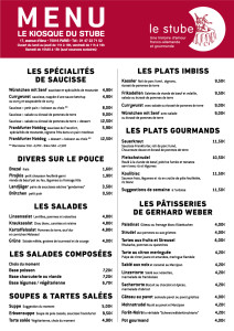 Menu Stube Goethe Institut Paris page1