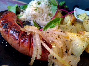 Bratwurst du Palatinat au Stube